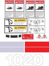 Kit Adesivos Plataforma Case 1020 Kit Adesivos Plataforma Case 1020