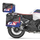 KIT Adesivos Protetor BMW para 3 BAULETOS - TOP CASE e LATERAIS - R1300 GS e GSA KIT Adesivos Protetor BMW para 3 BAULETOS - TOP CASE e LATERAIS - R1300 GS e GSA