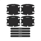 Kit Adesivos Protetor Maçaneta Para Hrv Fibra De Carbono
