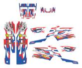 Kit Adesivos Quadriciclo Com Yamaha Banshee Yh001