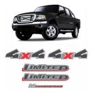 Kit Adesivos Ranger 2010/2012 Prata Limited 3.0 Powerstroke Kit Adesivos Ranger 2010/2012 Prata Limited 3.0 Powerstroke