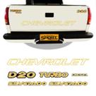 Kit Adesivos Resinados Silverado D20 98/06 E Faixa Traseira Kit Adesivos Resinados Silverado D20 98/06 E Faixa Traseira
