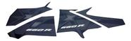 Kit Adesivos Resinados SPTS compatível XT660R 2008 Preta