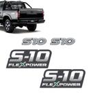 Kit Adesivos S10 Santo Antônio Resinados + Flex Power Verde