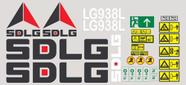 Kit Adesivos - SDLG LG938L - Compatível Com Pá Carregadeira