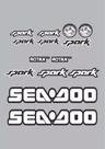 Kit Adesivos Sea Doo Spark Rotax Power Kit Adesivos Sea Doo Spark Rotax Power