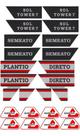 Kit Adesivos Semeato Sol Tower 7 Plantio Direto