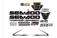 Kit Adesivos SPTS compatível Sea-Doo GTX Ltd 300 2018+