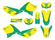 Kit Adesivos SPTS XTZ 125 Copa Brasil LM284 Kit Adesivos SPTS XTZ 125 Copa Brasil LM284