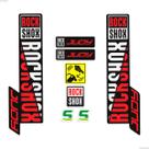 Kit Adesivos Suspensão Para Bike Rock Shox Judy Refletivo
