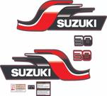 Kit Adesivos Suzuki 30 Hp Para Motor De Popa