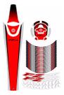 Kit Adesivos Tanque Bocal Friso Roda Fazer Fz25 100 Kit Adesivos Tanque Bocal Friso Roda Fazer Fz25 100