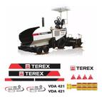 Kit Adesivos Terex Vda 421 Dual Concept Kit Adesivos Terex Vda 421 Dual Concept