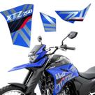 Kit Adesivos Tomada Ar Aba Esquerda Xtz Lander 250 Azul 2020 2021