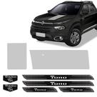 Kit Adesivos Toro 2020/2021 Capô/traseira + Brasão + Soleira