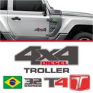 Kit Adesivos Troller T4 2015 Até 2019 4x4 Diesel 3.2 6speed Kit Adesivos Troller T4 2015 Até 2019 4x4 Diesel 3.2 6speed