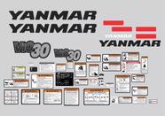 Kit Adesivos UV Compatível Yanmar Vio30 46 Peças Kit Adesivos UV Compatível Yanmar Vio30 46 Peças