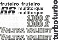 Kit Adesivos Valtra Valmet 1380 S Fruteiro Rr Multitorque Kit Adesivos Valtra Valmet 1380 S Fruteiro Rr Multitorque