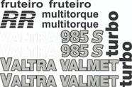 Kit Adesivos Valtra Valmet 985 S Kit Adesivos Valtra Valmet 985 S
