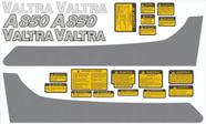 Kit Adesivos Valtra Valmet A850 Kit Adesivos Valtra Valmet A850