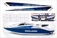 Kit Adesivos Vermelho Seadoo Speedster 200 2004 - 2007