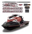Kit Adesivos Vinil Jet Ski Sea-Doo RXP 11pç Kit Adesivos Vinil Jet Ski Sea-Doo RXP 11pç