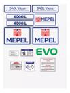 Kit Adesivos Vinil UV compatível Adubo Orgânico Mepel