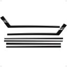 Kit Adesivos Volkswagen Passat Ts 1976 Faixa Lateral Preta