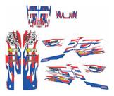 Kit Adesivos Yamaha Banshee Compatível Com Quadriciclo