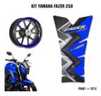 Kit Adesivos Yamaha Fazer 250 Fz25 Friso Tankpad Y212 Kit Adesivos Yamaha Fazer 250 Fz25 Friso Tankpad Y212