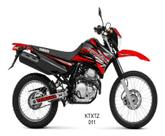 Kit Adesivos Yamaha Lander 250 2009 A 2019 Vermelho