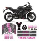 Kit Adesivos Yamaha Xj6f 2010 Emblema Tankpad Rosa Xj6frs Kit Adesivos Yamaha Xj6f 2010 Emblema Tankpad Rosa Xj6frs