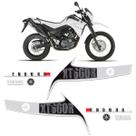 Kit Adesivos Yamaha Xt 660r 2013 + Emblemas Resinados