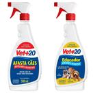Kit Adestramento Afasta Cães + Educador Olfativo 500ml Spray Kit Adestramento Afasta Cães + Educador Olfativo 500ml Spray