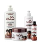 Kit Adificicante Mel Cola 250g Ativador de Cachos Natural