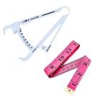 Kit Adipometro Medidor Gordura Corporal Fita Metrica