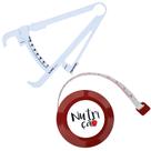 Kit Adipometro Medir Gordura Corporal Fita Metrica Nutrição