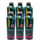 Kit aditivo protetor radiador concentrado rosa radiex 6 litros - kit00506