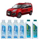 Kit aditivo radiador bio coolant concentrado azul + agua desmineralizada - fiat doblo - r1922