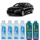 Kit aditivo radiador bio coolant concentrado rosa + agua desmineralizada - audi a3 sedan - r1923