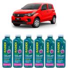 Kit aditivo radiador bio coolant pronto para uso rosa - fiat mobi - r1892