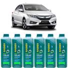 Kit aditivo radiador bio coolant pronto para uso verde - honda city - r1896