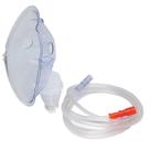 Kit adulto para nebulizador com tecnologia superflow plus g-tech cor tranparente com detalhe laranja