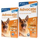 Kit Advocate Cães 25 a 40Kg 1Un C/1 + 2Un C/3 - Elanco