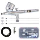 Kit Aerógrafo Master Airbrush G233 Pro com Bicos de 0,2-0,5 mm