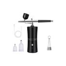 Kit Aerógrafo Recarregável Mini Compressor Sem Fio Portátil