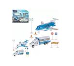 Kit Aeroporto Veículos Avião Com Caminhão E Acessórios