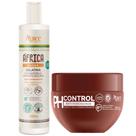 Kit Africa Baoba Apse Gelatina Ativadora 300ml + Ph Control 280g Anti Porosidade Tratamento Capilar