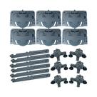 Kit Agility Top 300 para 3 portas + RO 68 40kg Composição Especial Linha Royal Rometal