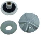 Kit Agitador Batedor 35,5cm Com Eixo + Acoplamento Cubo Tanquinho Lavadora Mueller Family Aquatec Supertank Original